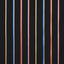 Schumacher Larivey Stripe Charcoal Fabric