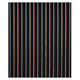 Schumacher Larivey Stripe Charcoal Fabric