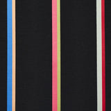 Schumacher Larivey Stripe Charcoal Fabric