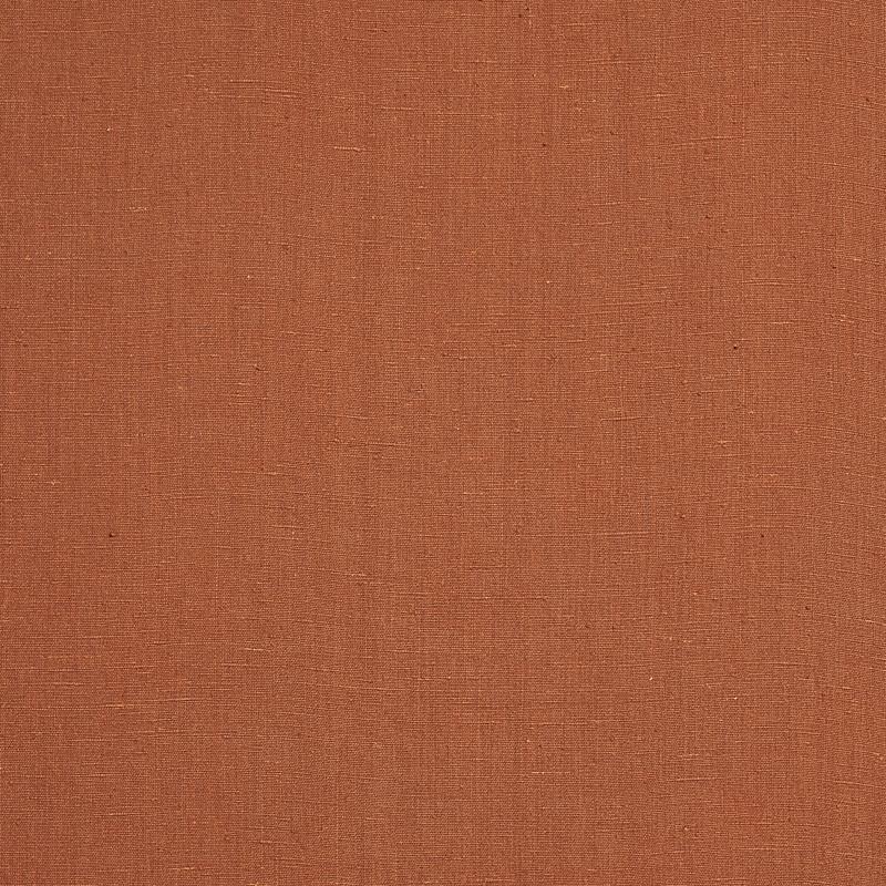 Schumacher Marco Performance Linen Terracotta Fabric