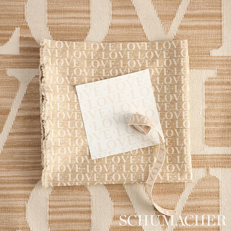 Schumacher A Love Supreme Natural Fabric