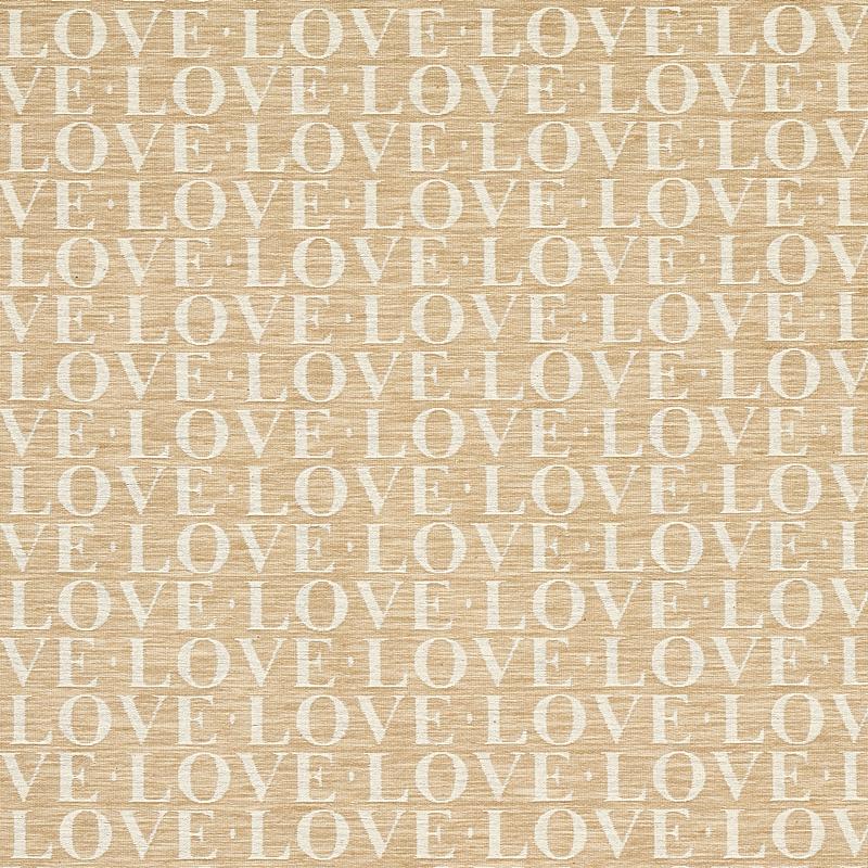 Schumacher A Love Supreme Natural Fabric