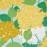 Schumacher Hydrangea Yellow Fabric