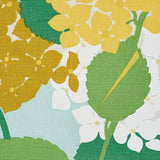 Schumacher Hydrangea Yellow Fabric