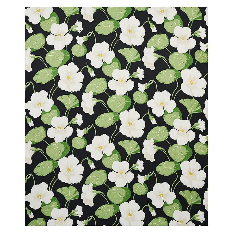 Schumacher Nasturtium Noir Fabric