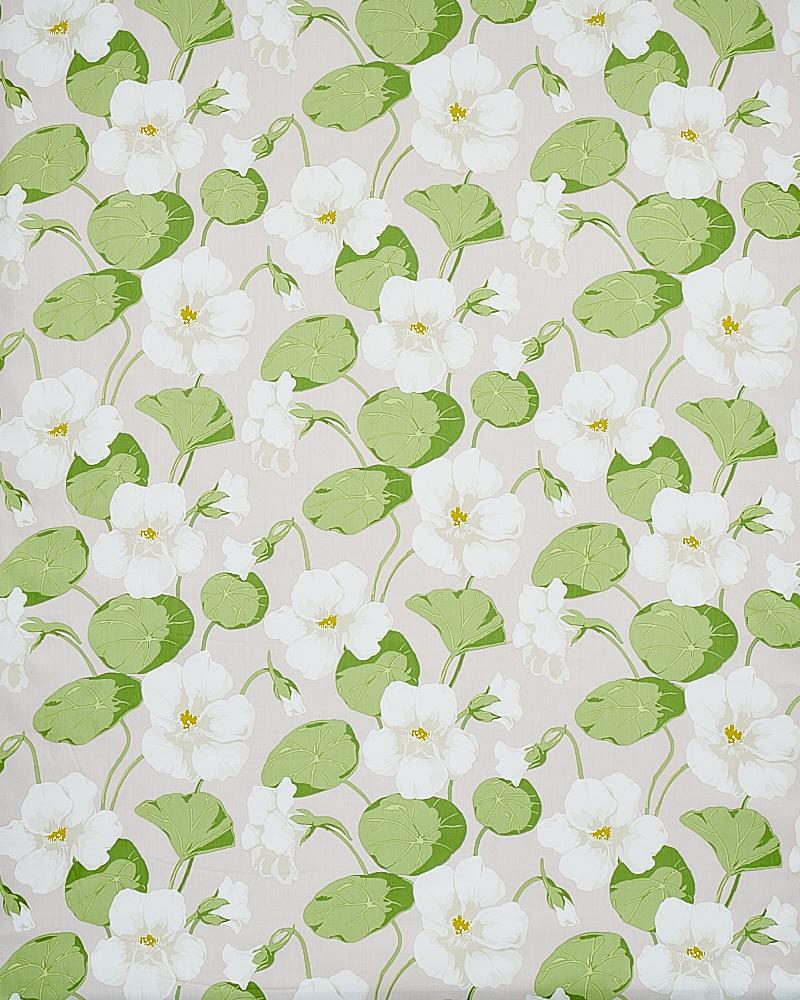 Schumacher Nasturtium Stone Fabric