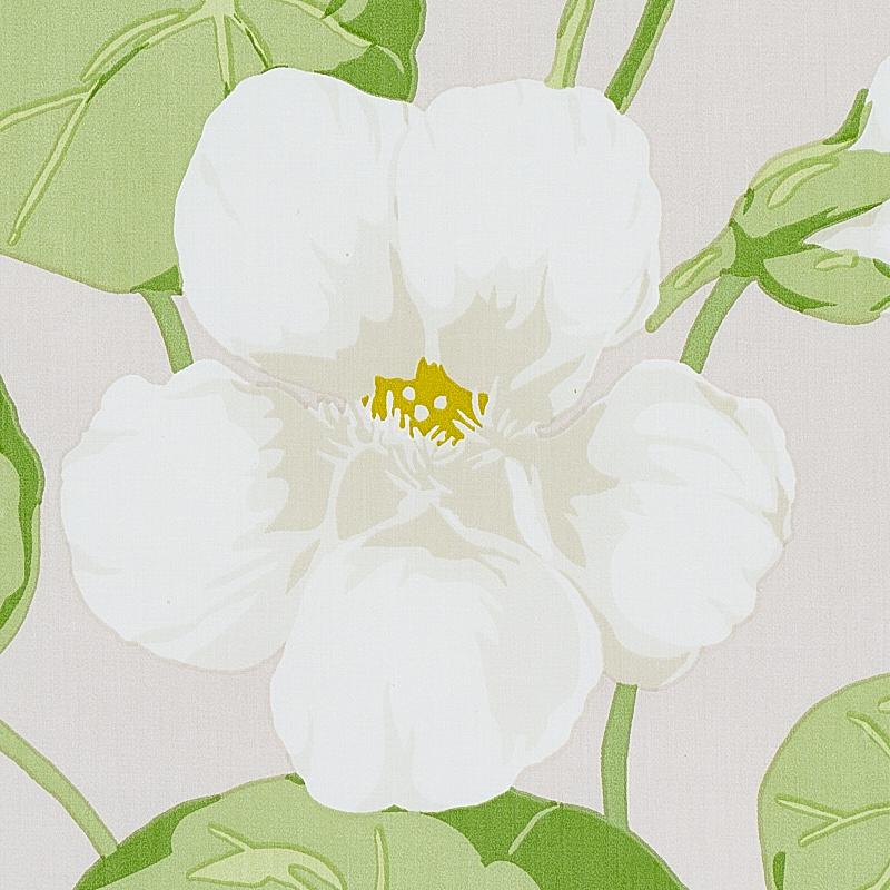 Schumacher Nasturtium Stone Fabric