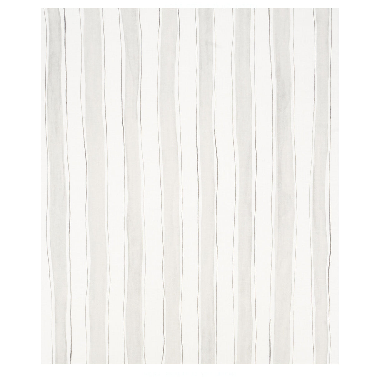 Schumacher Tracing Stripes Grey Fabric
