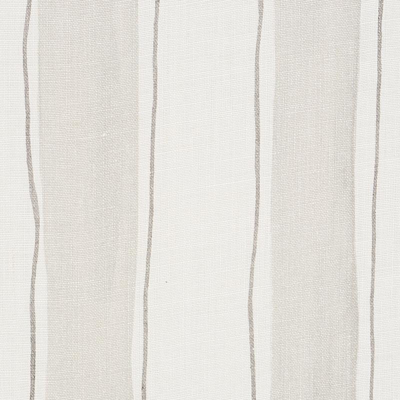 Schumacher Tracing Stripes Grey Fabric