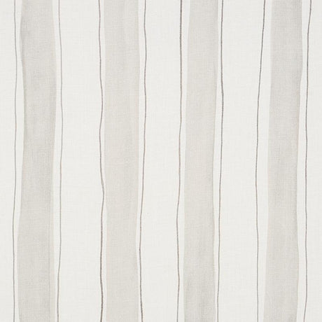 Schumacher Tracing Stripes Grey Fabric