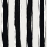 Schumacher Tracing Stripes Black Fabric
