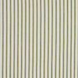 Schumacher Wellfleet Ticking Stripe Green Fabric