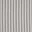 Schumacher Wellfleet Ticking Stripe Black Fabric