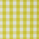 Schumacher Elton Cotton Check Yellow Fabric