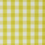 Schumacher Elton Cotton Check Yellow Fabric