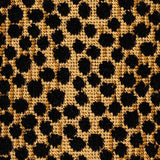 Schumacher Nakuru Linen Velvet Leopard Fabric