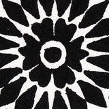 Schumacher Castanet Embroidery Black Fabric