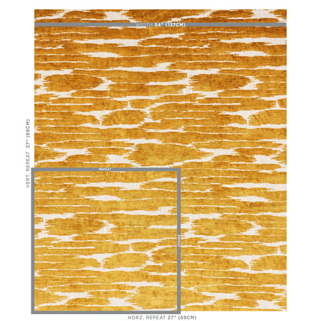 Schumacher Gibson Bronze Fabric