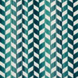 Schumacher Chevron Stri Velvet Peacock Fabric