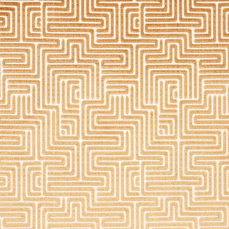 Schumacher Lisboa Velvet Gold Fabric