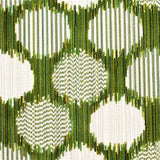 Schumacher Cirque Velvet Green Fabric