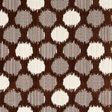 Schumacher Cirque Velvet Brown Fabric