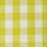 Schumacher Camden Cotton Check Yellow Fabric