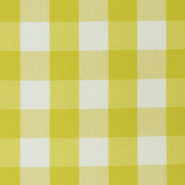 Schumacher Camden Cotton Check Yellow Fabric