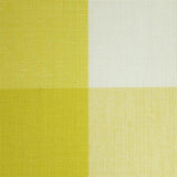 Schumacher Camden Cotton Check Yellow Fabric