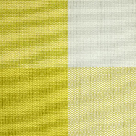 Schumacher Camden Cotton Check Yellow Fabric