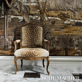 Schumacher Axis Velvet Fawn Fabric