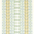Schumacher Vinka Embroidery Mineral & Ivory Fabric