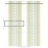 Schumacher Vinka Embroidery Mineral & Ivory Fabric