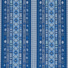 Schumacher Cosima Embroidery Blue Multi Fabric