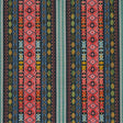 Schumacher Cosima Embroidery Carbon Multi Fabric