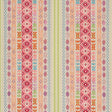 Schumacher Cosima Embroidery Pink Multi Fabric