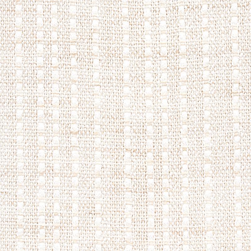Schumacher Bohai Stripe Sheer Ivory Fabric