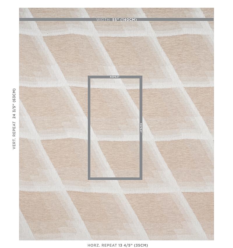 Schumacher Canso Casement Natural Fabric