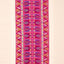 Schumacher Sandor Stripe Embroidery Magenta Fabric