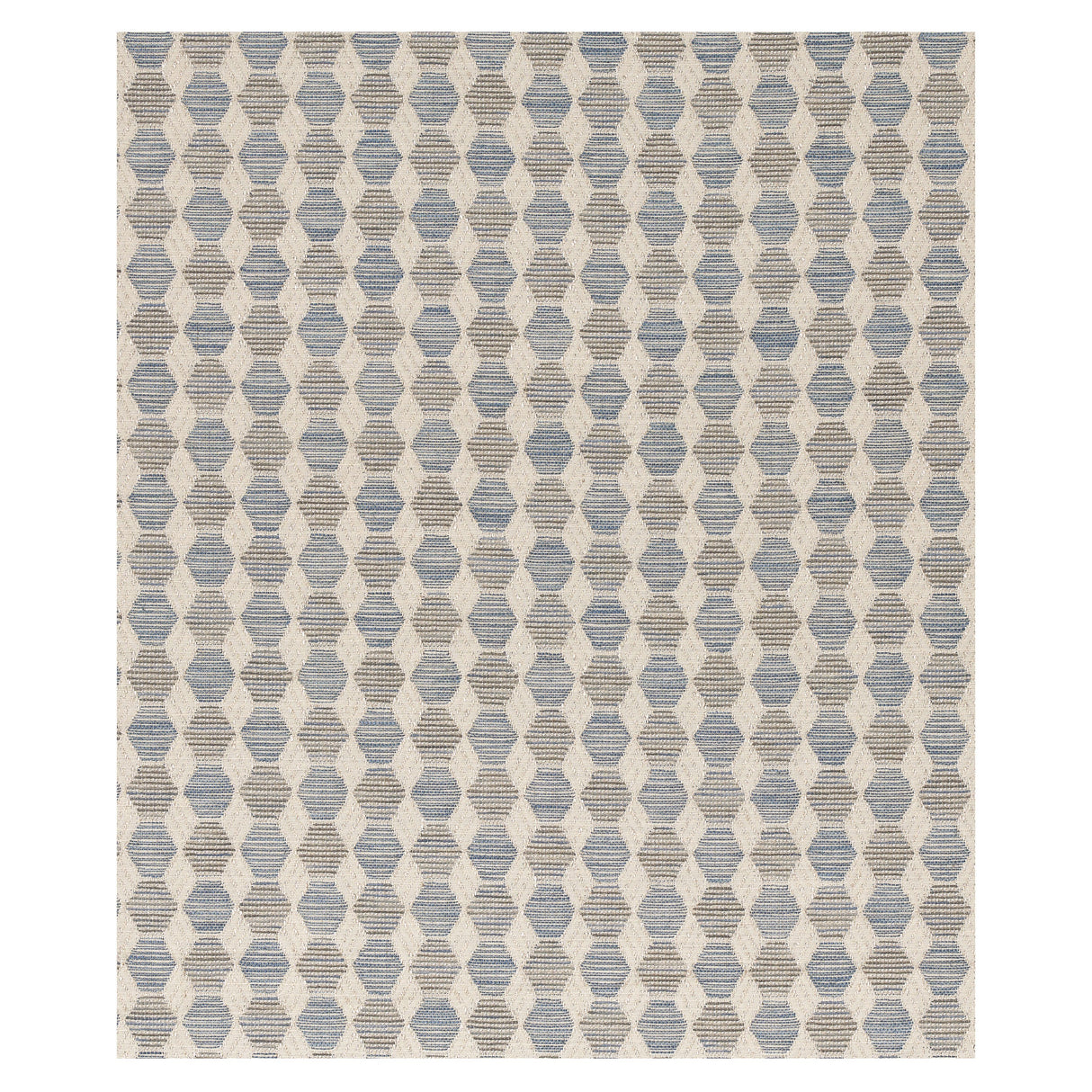 Schumacher Coquina Performance Blue Fabric