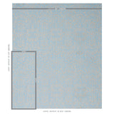 Schumacher Tiana Embroidery Chambray Fabric