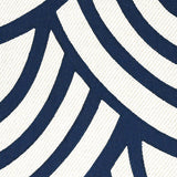 Schumacher Sangomar Appliqu Navy Fabric