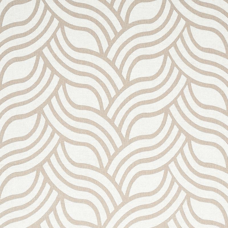 Schumacher Sangomar Appliqu Brown Fabric