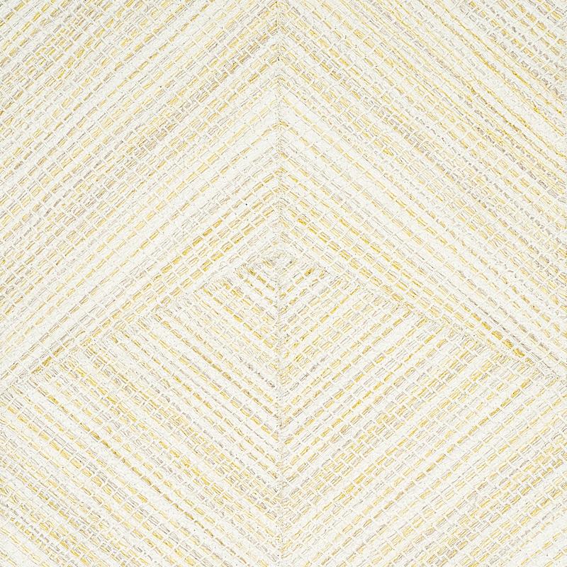 Schumacher Heceta Embroidery Citron Fabric