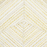 Schumacher Heceta Embroidery Citron Fabric