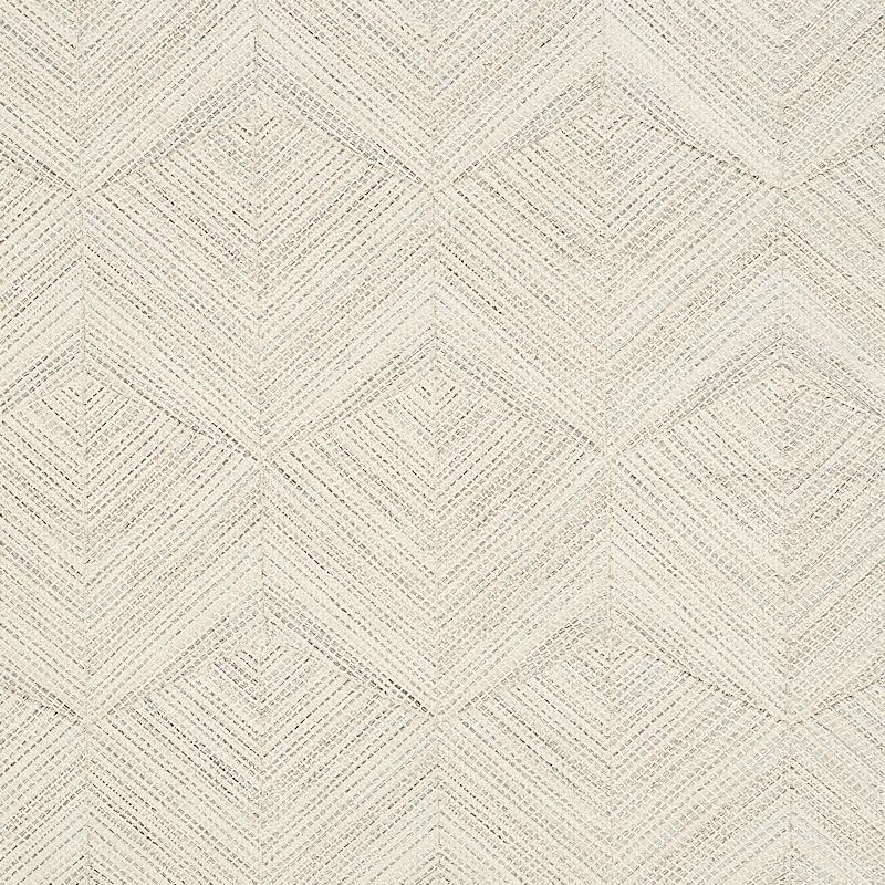 Schumacher Heceta Embroidery Natural Fabric