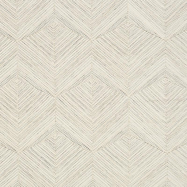 Schumacher Heceta Embroidery Natural Fabric