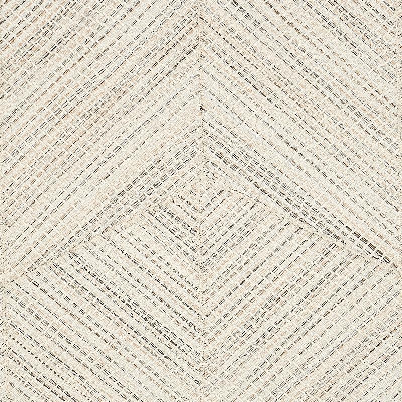 Schumacher Heceta Embroidery Natural Fabric