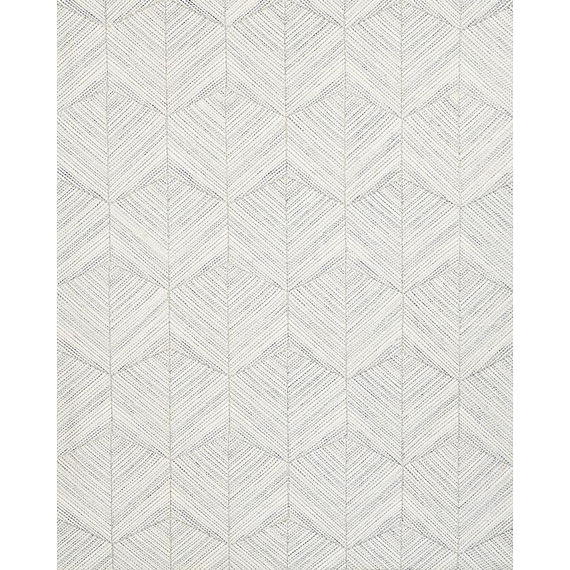 Schumacher Heceta Embroidery Blue Fabric