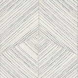 Schumacher Heceta Embroidery Blue Fabric